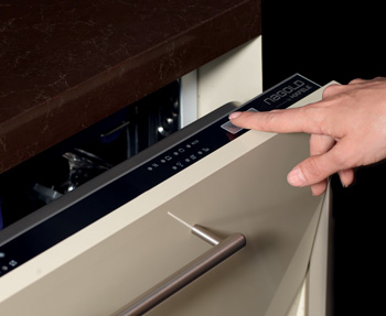 FULLY INTEGRATED DISHWASHER ONE TOUCH CONTROL
